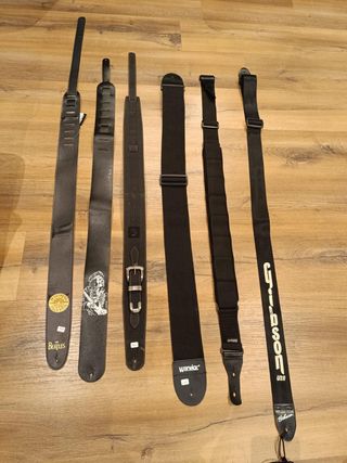 Straps para guitarras y bajos