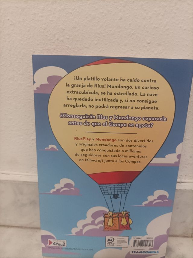 Libro Rius y Mondongo un visitante inesperado