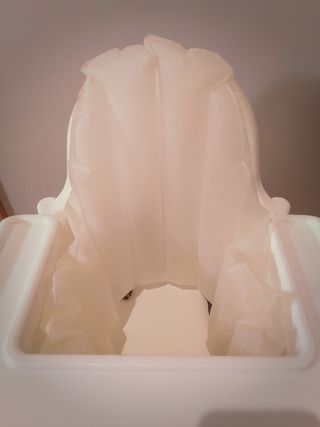 Trona ikea con complementos