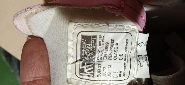 Patines 4 ruedas, talla 31