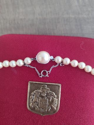Collar de perlas Majorica 6X75