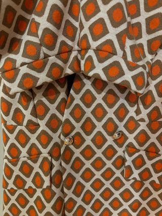 Conjunto Estampado de Chaleco y Pantalones