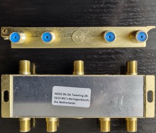 TV divisor splitter antena, 6 salidas, + Descuento