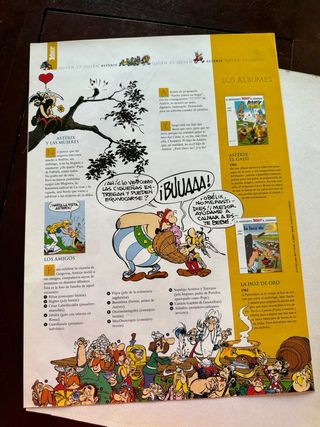 Asterix, coleccionable 18 láminas