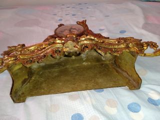 Reloj antiguo de bronce años 50/60 (LEER)