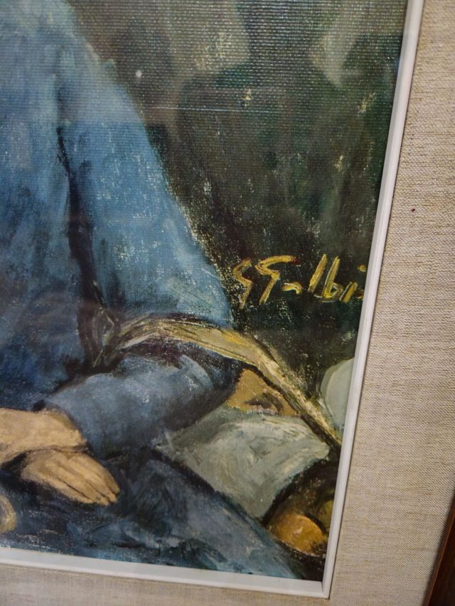 Quadro autore Giacinto Galbiati olio su tela