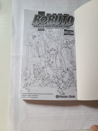 Manga Boruto Vol 1