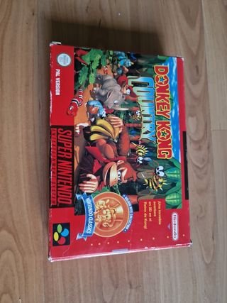 Super nintendo donkey kong country