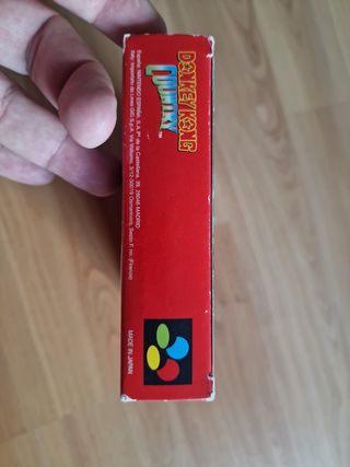 Super nintendo donkey kong country