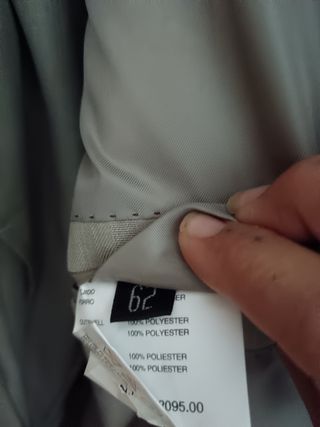 Traje hombre