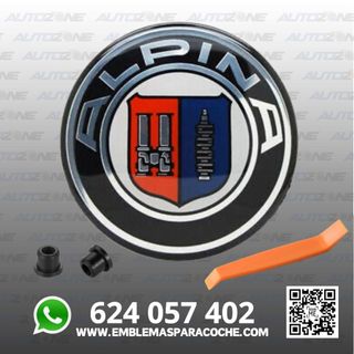 Emblema BMW Alpina 82 MM para capó/maletero