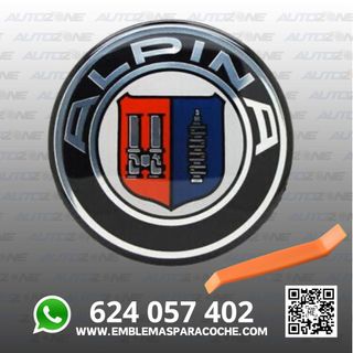 Emblema BMW Alpina 82 MM para capó/maletero (A)