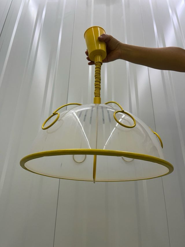 Lampara sube y bajo vintage