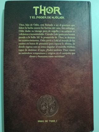 Libro Thor y el poder de Mjolnir