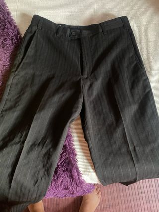 Traje chaqueta negro clasico