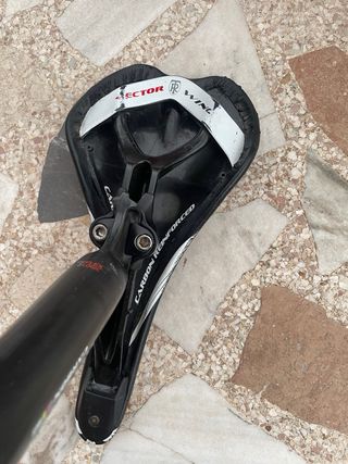 Tija sillin Ritchey Carbon + Sillin Vector Evo