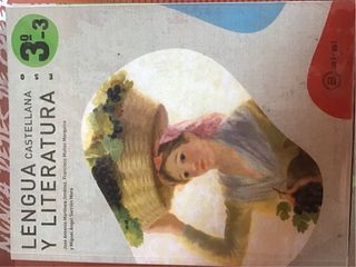 Libro Lengua castellana y literatura 3 ESO