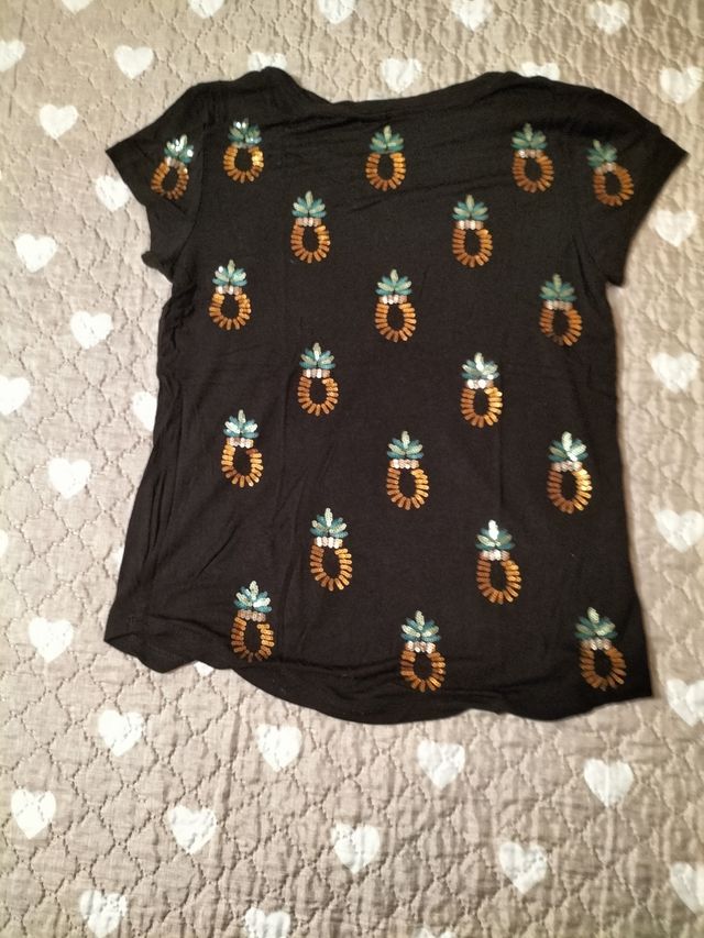 T-shirt con paillettes H&M