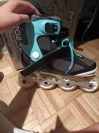 Patines de linea talla 40