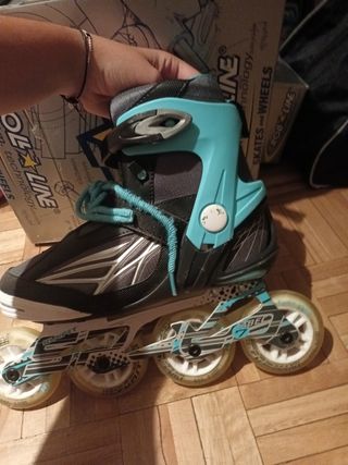 Patines de linea talla 40