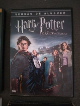 3 DVD Harry Potter + Livro "e a Pedra Filosofal"