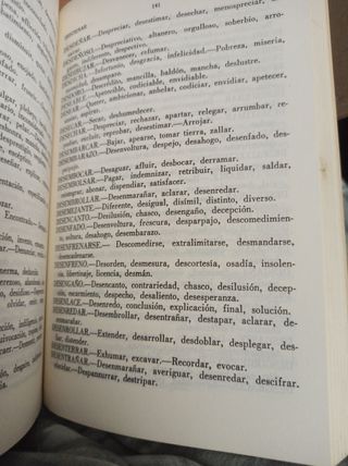 Diccionario de sinónimos de castellano