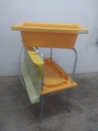 BAÑERA-CAMBIADOR BEBÉ