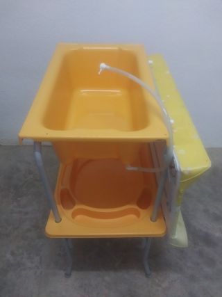 BAÑERA-CAMBIADOR BEBÉ