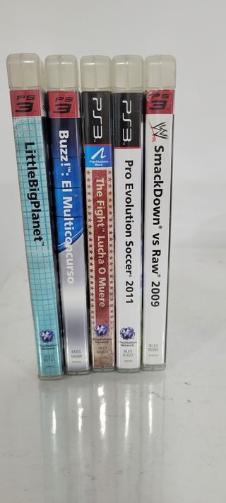 Juegos playstation 3.2 micrófono.4 mandos buzz ps3