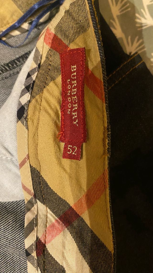 Falda tejana Burberry