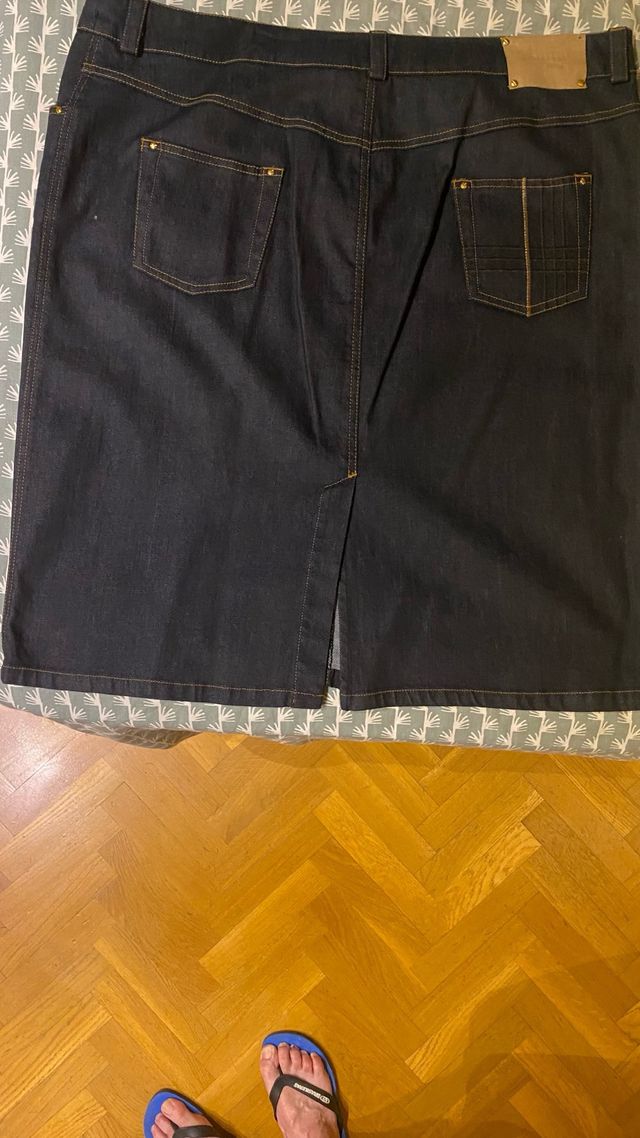 Falda tejana Burberry