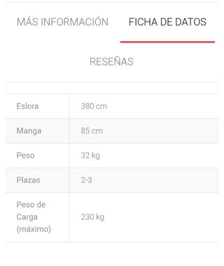 Canoa kayak doble cochois