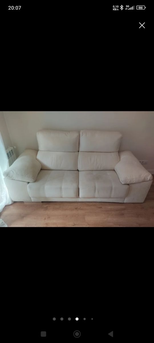 Sofa deslizante 3 plazas.