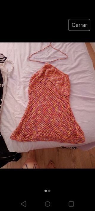 Top de ganchillo.