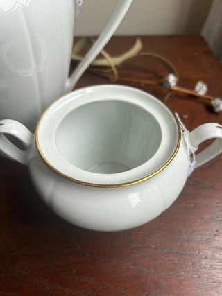 Set de cafe porcelana Sologne
