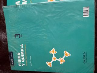 3 volúmenes Fisica y Química. 3ESO. Oxford