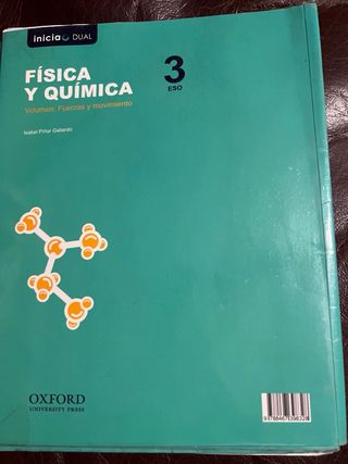3 volúmenes Fisica y Química. 3ESO. Oxford