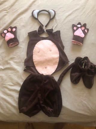 Disfraz completo de mono talla 5/6