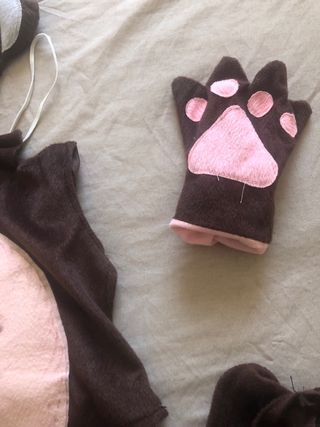 Disfraz completo de mono talla 5/6