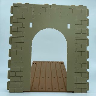 Playmobil 3D Gran puerta con puente levadizo steck