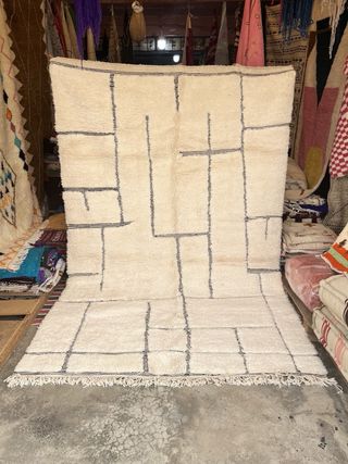 Tappeto berbero in lana 3x2