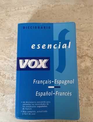 Diccionario frances español