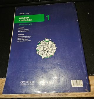 Libro 1 bachillerato biologia