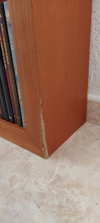 Mueble libreria baja