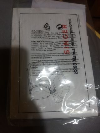 MAQUINA DE COSER ELECTRICA SINGER