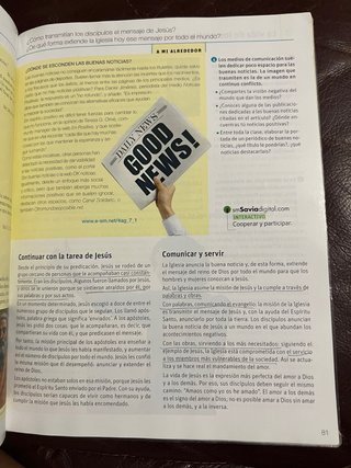 Libro Religión 4 ESO. SM