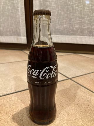 Bottiglia coca cola vintage
