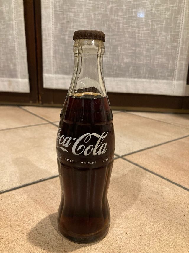 Bottiglia coca cola vintage