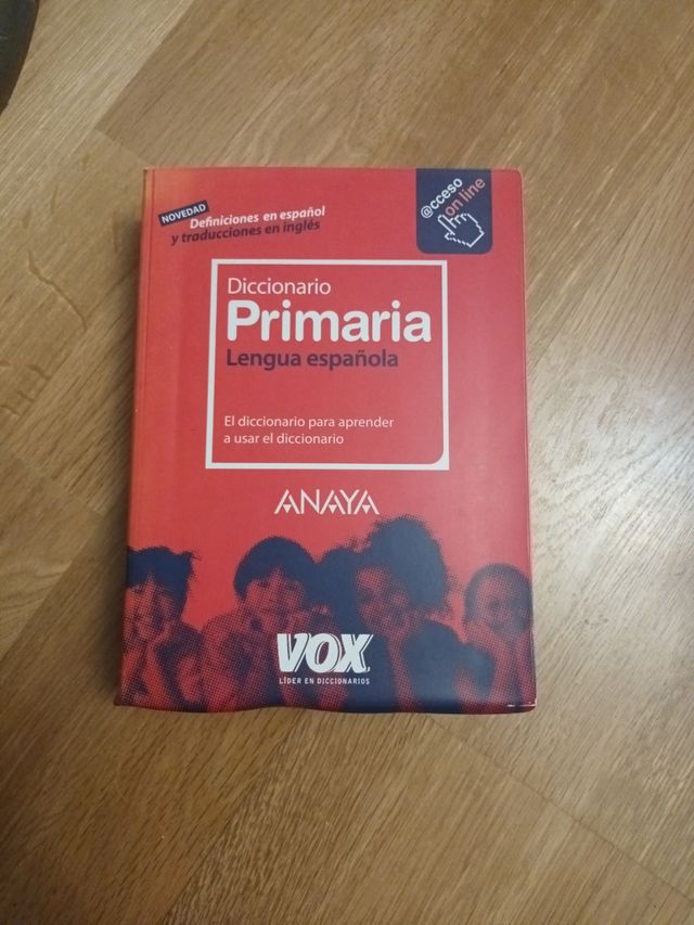 Diccionario primaria lengua española