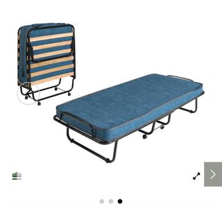 Cama plegable con colchon y somier